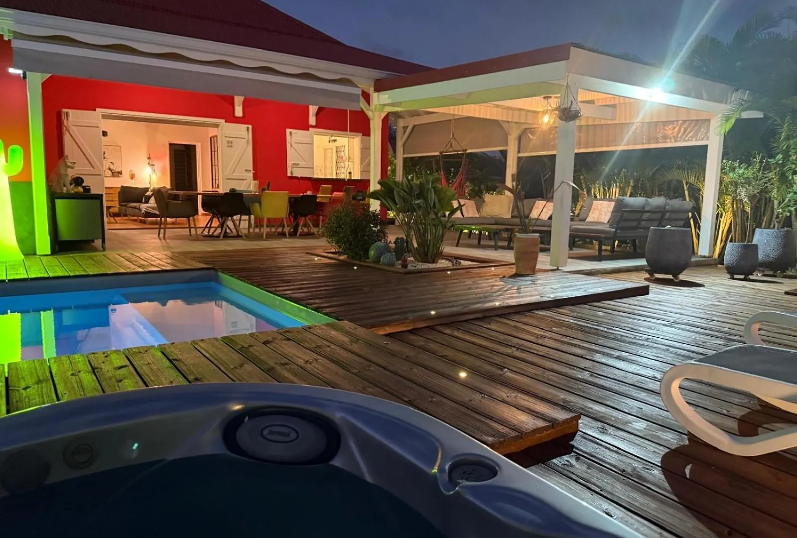 Villa St Francois Piscine Jacuzzi 3 Chambres 3 Sdb Saint-Francois   Saint-Francois (Grande-Terre)